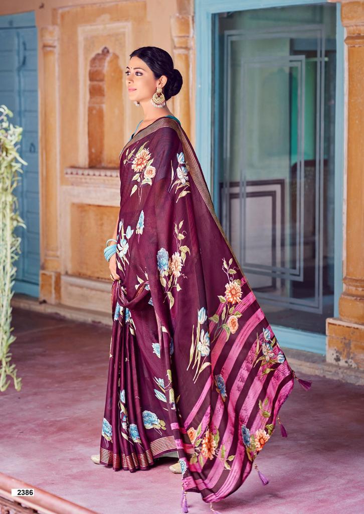 Kashvi Krishnaleela Printed Designer Ethnic Wear Silk Saree Collection